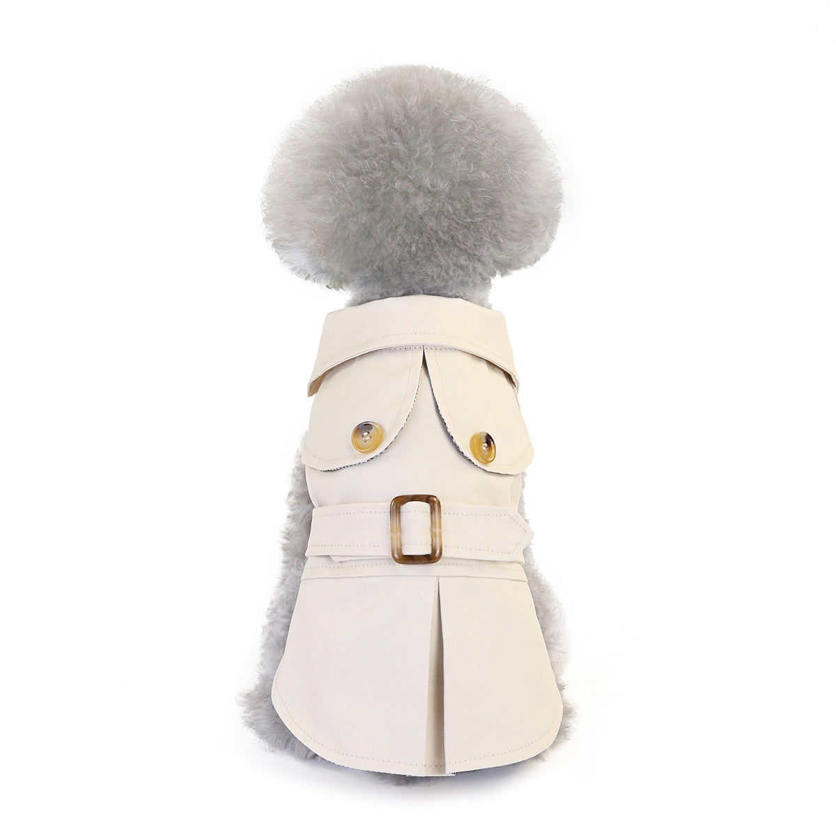Pet clothes dog clothes autumn new 20 European and American three-color windbreaker small dog pet clothing winter wholesale