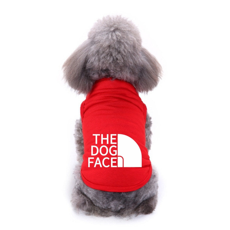 Cross-Border Summer Thin Dog Vest T-Shirt Small and Medium-Sized French Bulldog Teddy Golden Retriever Cat Puppy Pet Clothes