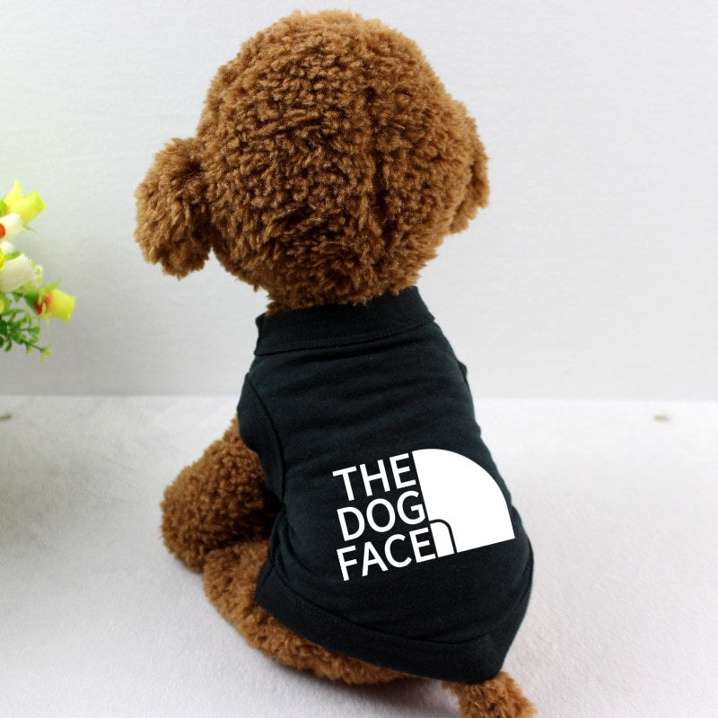 Cross-Border Summer Thin Dog Vest T-Shirt Small and Medium-Sized French Bulldog Teddy Golden Retriever Cat Puppy Pet Clothes