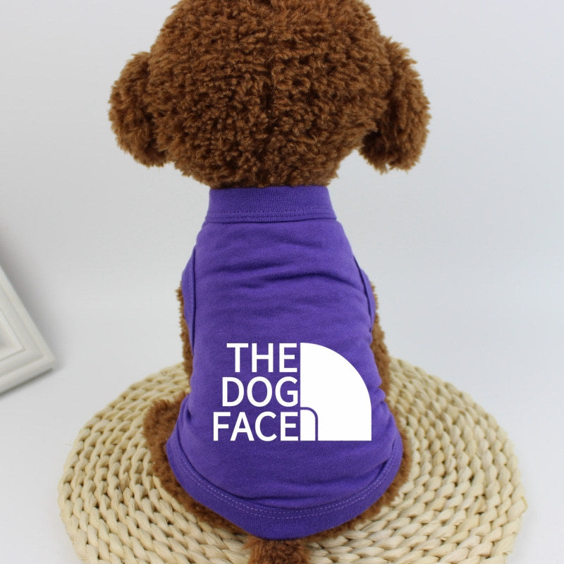 Cross-Border Summer Thin Dog Vest T-Shirt Small and Medium-Sized French Bulldog Teddy Golden Retriever Cat Puppy Pet Clothes