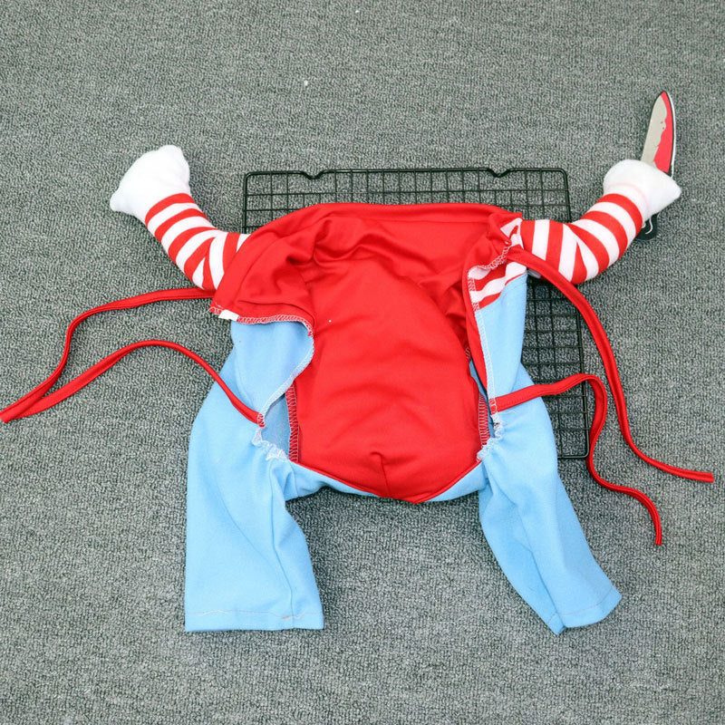 Amazon Dog Clothes Wholesale Three-Dimensional Transformation Clothes Dog Halloween Funny Costumes Puppy Christmas Clothes