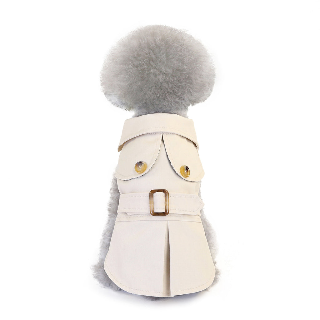 Pet clothes dog clothes autumn new 20 European and American three-color windbreaker small dog pet clothing winter wholesale
