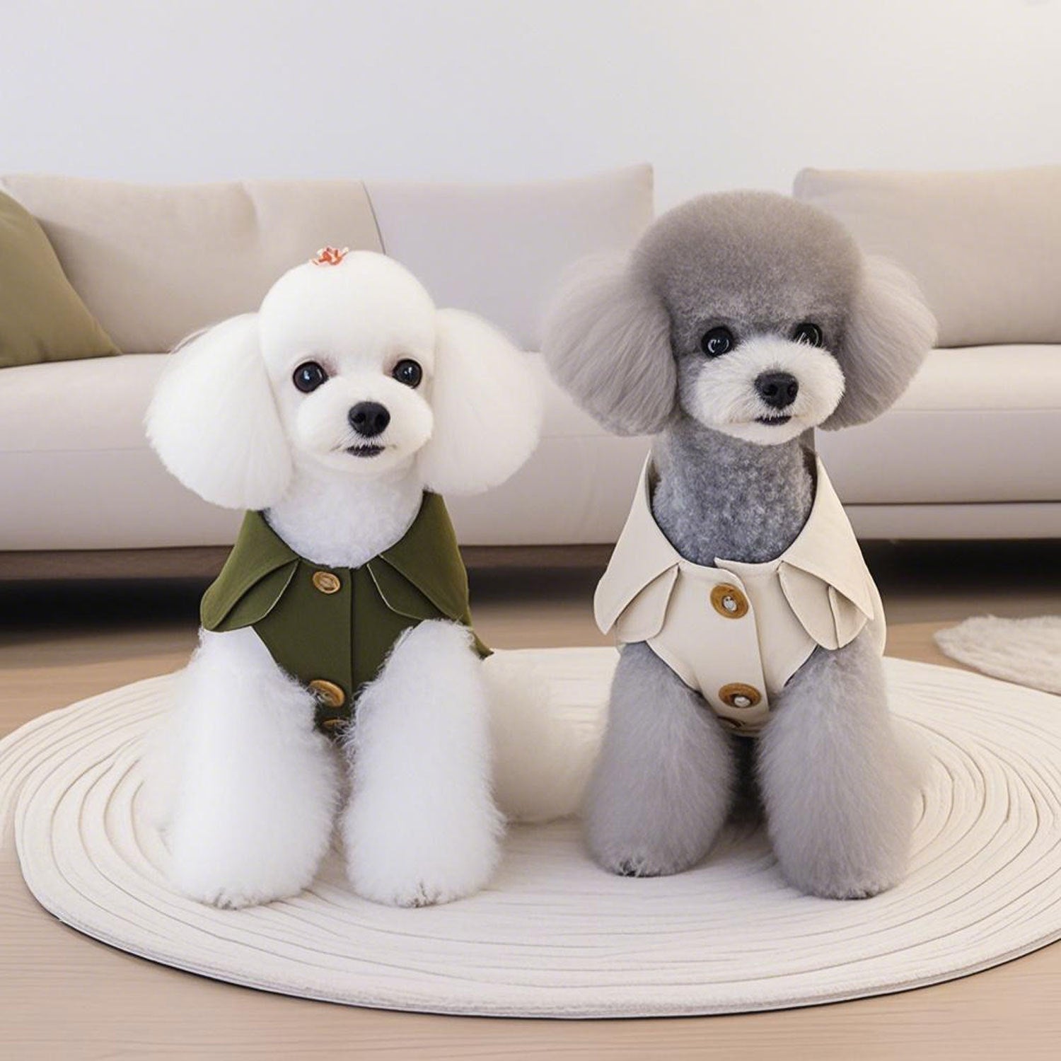 Pet clothes dog clothes autumn new 20 European and American three-color windbreaker small dog pet clothing winter wholesale
