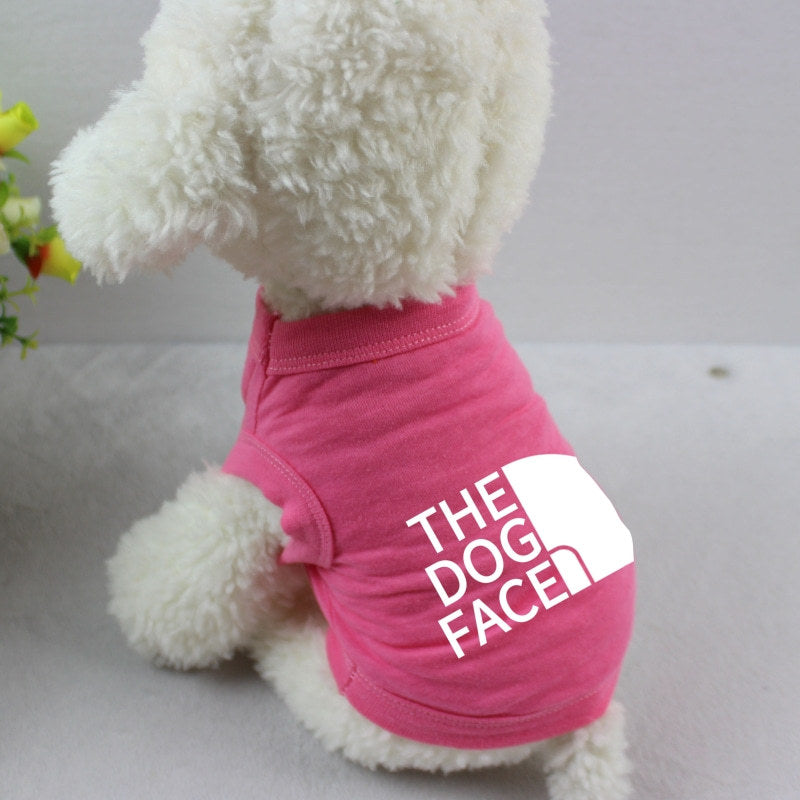 Cross-Border Summer Thin Dog Vest T-Shirt Small and Medium-Sized French Bulldog Teddy Golden Retriever Cat Puppy Pet Clothes