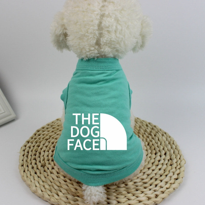 Cross-Border Summer Thin Dog Vest T-Shirt Small and Medium-Sized French Bulldog Teddy Golden Retriever Cat Puppy Pet Clothes