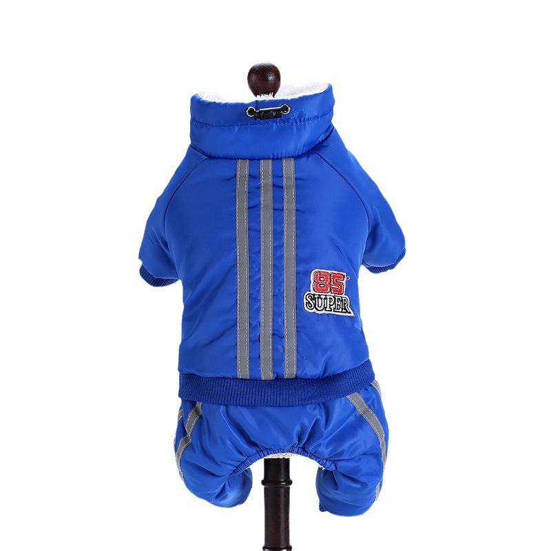 Dog clothes autumn and winter pet cotton-padded coat Teddy dog clothes cotton-padded coat new medium and small dog pet clothes