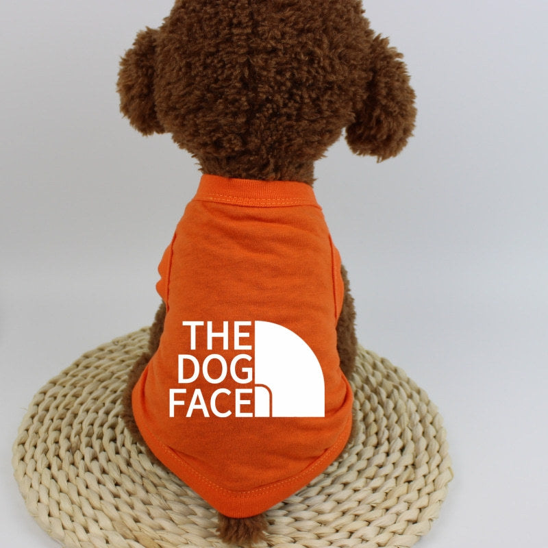 Cross-Border Summer Thin Dog Vest T-Shirt Small and Medium-Sized French Bulldog Teddy Golden Retriever Cat Puppy Pet Clothes